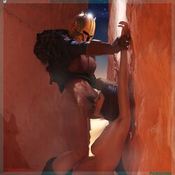 2girls 3d against_wall arm_grab armor armpit_hair armpits arms_up bo-katan_kryze cunnilingus duo female female_only gloves hair hairy_pussy headband headgear helmet holding human human_only light-skinned_female light_skin mandalorian mandalorian_armor multiple_girls nudity oral outdoor_nudity outdoor_sex outside poseidonx pubic_hair pussy red_hair sex short_hair signature star_wars the_armorer_(the_mandalorian) the_mandalorian twitter_username vambraces yuri rating:Explicit score:113 user:AlexSkullUterna