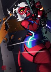 1boy big_ass big_butt bulge djpuppeh dress femboy femboy_only feminine feminine_male feminine_pose girly helluva_boss huge_ass huge_butt huge_thighs lordmegatroll male male_only moxxie_(helluva_boss) thick_thighs vivienne_medrano vivziepop rating:Questionable score:42 user:EyePod