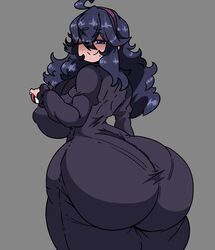 1girls ass ass_focus big_ass big_breasts breasts clothing dat_ass dress female female_only game_freak hex_maniac huge_ass huge_breasts inakotho large_ass looking_at_viewer mole mole_under_eye one_eye_closed pantylines pokeball pokemon pokemon_xy purple_dress purple_eyes purple_hair smile solo solo_female solo_focus thighs thin_waist wink winking_at_viewer rating:Explicit score:304 user:daft_human