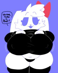 big_breasts breasts clyde_(discord) discord discord_(app) dork_boi female furry lewd_dorky thick_thighs wide_hips rating:Explicit score:79 user:Tyehrj