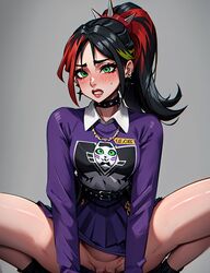 1girls ai_generated black_hair fortnite helsie_(fortnite) ponytail tagme wardens rating:Explicit score:86 user:WardensArts