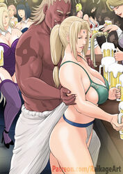 1boy 6+girls 7girls alcohol ass big_breasts black_hair blonde_hair breasts breasts_bigger_than_head curvy dark-skinned_male dark_skin female haruno_sakura huge_breasts hyuuga_hinata ino_yamanaka interracial jealous kurenai_yuhi large_breasts male milf multiple_boys naruto naruto_shippuden nii_yugito pink_hair ponytail raikage raikage_art sake sakura_haruno samui smile tsunade watching yamanaka_ino yuuhi_kurenai rating:Explicit score:220 user:CyanXan