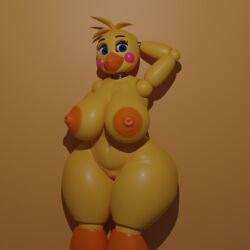 3d big_ass big_breasts big_butt big_thighs bird blue_eyes five_nights_at_freddy's five_nights_at_freddy's_2 fnaf furry pose robot solo toy_chica_(fnaf) yellow_skin rating:Explicit score:28 user:bruhfoxy