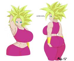 1girls armpits ass big_ass big_breasts big_butt breasts bubble_ass bubble_butt datmofo4 dragon_ball dragon_ball_super fat_ass fat_butt female_saiyan fusion hands_on_ass hands_on_own_ass huge_ass huge_butt kefla legendary_super_saiyan muscular muscular_female potara_earrings potara_fusion saiyan super_saiyan super_saiyan_2 thick_ass thick_thighs white_background rating:Questionable score:107 user:mxfix_mxbbin