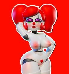 3d 3d_(artwork) ass baby_(fnafsl) blender blender_(software) breasts circus_baby circus_baby_(fnaf) female female_only five_nights_at_freddy's five_nights_at_freddy's:_sister_location fnaf green_eyes hi_res m0nk3y naked naked_female nipples pose pussy red_hair red_lipstick scottgames sister_location so87baby solo solo_female summer_of_87_baby vagina white_body rating:Explicit score:104 user:fnafsmash99