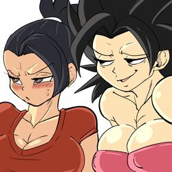 caulifla dragon_ball female kale pseudocel tagme rating:Questionable score:70 user:bot29