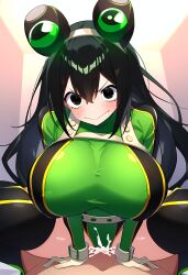  ai_generated asui_tsuyu cum evilwicked my_hero_academia sex torn_clothes tsuyu_asui  rating:explicit score: user:bot