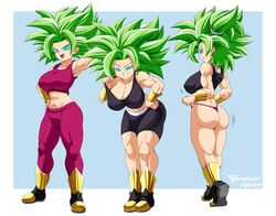 1girls armpits ass big_breasts blue_eyes bra breasts byghosteduard dragon_ball dragon_ball_super female female_only female_saiyan fusion green_hair kefla legendary_super_saiyan looking_at_viewer muscles muscular muscular_female pose short_hair strip_game super_saiyan super_saiyan_2 thighs rating:Questionable score:160 user:MechaSlutXx