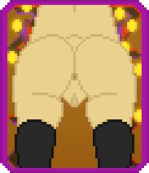 1girls 2d 2d_(artwork) 2d_artwork ass ass_focus asshole color female frisk pixel_art self_upload tagme thighs undertale undertale_(series) undertale_fanfiction zixy rating:Explicit score:4 user:ZZixyy