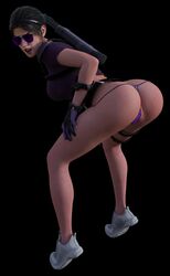 1girls 3d agent_4_tea_se7en ass big_ass big_breasts big_butt black_hair clothed clothing female female_focus female_only human human_only kate_bishop large_breasts marvel marvel's_avengers_(game) marvel_comics presenting presenting_ass presenting_hindquarters shirt showing_ass sunglasses superheroine tagme thighs thong video_game video_game_character video_games wearing_sunglasses rating:Explicit score:7 user:Agent_4_tea_se7en