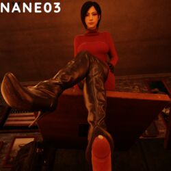 3d ada_wong bootjob boots cum female female_domination femdom footjob nane03 pov resident_evil resident_evil_4 resident_evil_4_remake shoejob stepped_on submissive submissive_male rating:Explicit score:30 user:Nane03