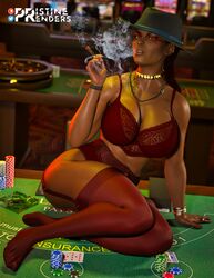 1girls 3d abs apex_legends big_ass big_breasts braided_hair braided_twintails breasts cigar cleavage dark-skinned_female dark_skin electronic_arts female female_only hat helix_piercing hi_res large_breasts lingerie loba loba_(apex_legends) loba_andrade poker poker_chip poker_table pristinerenders respawn_entertainment smoking smoking_cigar solo tattoo thick_thighs two_tone_hair wide_hips rating:Explicit score:36 user:Crcole331