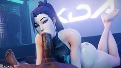 1boy 1girls 3d allblacked3d ass blowjob bottomless dark-skinned_male dark_skin female highres interracial k/da_all_out_kai'sa k/da_series kai'sa large_ass large_penis league_of_legends light-skinned_female light_skin looking_at_viewer lucian_(league_of_legends) penis queen_of_spades riot_games tagme rating:Explicit score:536 user:Zedx