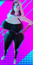 1girls 3d alternate_breast_size big_breasts big_butt drakepowers female female_only gwen_stacy marvel marvel_comics solo spider-gwen spider-man:_across_the_spider-verse spider-man:_into_the_spider-verse spider-man_(series) rating:Explicit score:88 user:DrakePowers