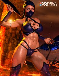 3d abs armlet artist_name assassin big_breasts breasts busty edenian female female_focus female_only hair_ornament hairbun kitana lava looking_at_viewer masked masked_female mortal_kombat mortal_kombat_11 muscular muscular_thighs patreon_username princess pristinerenders render royalty solo solo_female solo_focus thighs toned toned_female twitter_username volcanic_setting volcano weapon weapons rating:Questionable score:67 user:heYpetah