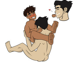 blowjob gay gay_blowjob kai_(avatar) nsfw nsfwbearpaw yaoi rating:Explicit score:13 user:Robinhole12