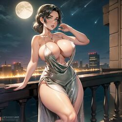 ai_generated big_breasts city cixf huge_breasts leaning miss_pauling night seductive team_fortress_2 thick_thighs rating:Explicit score:128 user:cixf