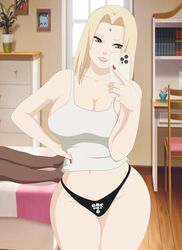 1boy 1girls after_sex black_thong dark-skinned_male dark_skin darkalx female hips hourglass_figure interracial light-skinned_female light_skin male mature_female naruto naruto_(series) naruto_shippuden no_pants phone qos qos_clothing queen_of_spades queen_of_spades_symbol selfie tank_top thick_thighs thong tsunade wide_hips rating:Questionable score:184 user:Yaeger123