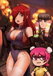 2023 2girls angry angry_face big_breasts breasts holding_object ice_cream light-skinned_female light_skin long_hair nowajoestar parasoul pink_eyes pink_hair red_hair sisters skullgirls tagme umbrella_(skullgirls) yellow_eyes rating:Questionable score:45 user:pulamea69