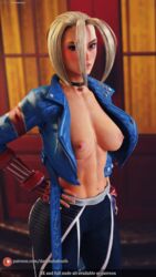 1girls 3d abs cammy_white darkbahamuth female female_only fit_female flashing pinup showing_breasts solo street_fighter street_fighter_6 rating:Explicit score:70 user:Darkbahamuth