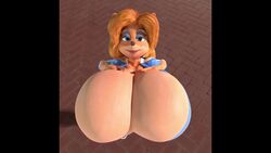 3d 3d_animation animated big_breasts breast_expansion breasts crash_(series) furry huge_breasts isabella_bandicoot no_sound shocking_(artist) tagme video rating:Explicit score:54 user:dlguy95