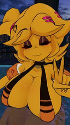 3d 3d_(artwork) big_breasts bikini breasts cally3d chica_(cally3d) chica_(fnaf) chiku chiku_(cryptia) clazzey cryptiacurves fazclaire's_nightclub five_nights_at_freddy's fnaf fredina's_nightclub kallylady scottgames solo solo_female vrchat vrchat_avatar vrchat_model yellow_feathers rating:Questionable score:88 user:KallyLady