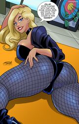 1girls 2023 asking_for_it ass big_ass big_breasts black_canary blonde blonde_female blonde_hair blue_eyes blush cameltoe choker cleavage darkereve dc dc_comics dcau demanding_sex dialogue dinah_lance dirty_talk female female_only fishnet_legwear fishnets green_arrow_(series) horny_female imminent_sex impatient innuendo justice_league justice_league_unlimited pantyhose rear_view speech_bubble superheroine thick_thighs wanting_sex wide_hips rating:Explicit score:190 user:Tronitrus