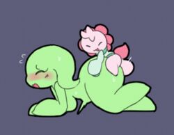 axii_(sleepysous) axolotl bella_(screwroot) big_balls bigger_female doggy_style plant_girl sleepysous small_dom_big_sub smaller_male rating:Explicit score:48 user:AxolotlSlut