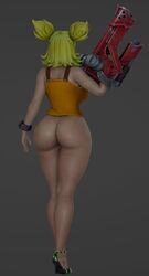 1girls 3d 3d_(artwork) 3d_model ass ass_focus backwards big_ass chaunguyen female green_hair heels high_heels huge_ass league_of_legends posing riot_games solo solo_female solo_focus turned_around voluptuous voluptuous_female wide_hips zeri_(league_of_legends) rating:Explicit score:60 user:Ezebriroma