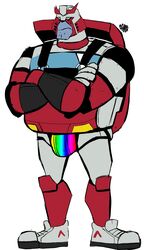  arms_crossed bara big_bulge boxers bulge color doctor gilf jockstrap looking_away male male_only nanothehedgehog older_male rainbow ratchet_(transformers) robot shoes standing transformers transformers_animated  rating:explicit score: user:cykestry