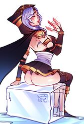 ashe_(league_of_legends) ass female league_of_legends poposhirat sitting rating:Explicit score:53 user:PoposhiRat