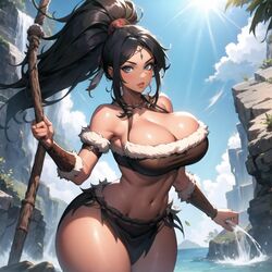 ai_generated big_breasts cixf league_of_legends nidalee riot_games thick_thighs rating:Explicit score:74 user:cixf