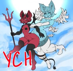 2boys ahe_gao anal_sex angel balls cat_ears choker covered_nipples devil ehidney femboy femboy_on_femboy fur furry gay handwear horns legwear male nude open_mouth penis short_hair sketch thick_thighs tongue_out wings rating:Explicit score:51 user:Shalapai257