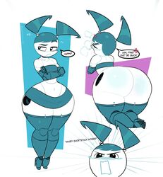 1girls ass ass_bigger_than_head blue_hair bottom_heavy female huge_ass jenny_wakeman my_life_as_a_teenage_robot robot robot_girl shortstack solo tagme tagme_(artist) zetaskully rating:Explicit score:400 user:DickGuy8719