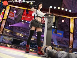 3d 3d_(artwork) abs absurdres arrogant beaten black_hair black_socks blender blonde_hair boot_fetish boot_licking boot_worship boots calves cloud_strife confident d dominant dominant_female domination dominatrix female_domination femdom fight fighting fighting_pose fighting_ring fighting_stance final_fantasy final_fantasy_vii final_fantasy_vii_remake hand_on_hip helpless highres humiliated humiliation jvfemdom long_hair midriff miniskirt mixed_wrestling muscular muscular_calves muscular_female muscular_legs muscular_thighs public_humiliation skirt smug smug_face socks spiked_hair stockings submission thick_ass thick_thighs thigh_socks thighhighs thighs tifa_lockhart victory victory_pose worship worshiping wrestling rating:Questionable score:32 user:Jvfemdom