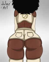 afro back_view big_ass big_butt dark-skinned_female doctor_slone fortnite julezart thick_thighs thighs rating:Explicit score:51 user:JulezArt