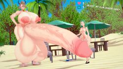 1futa 1girls 3d beach female futanari gigantic_breasts gigantic_penis gigantic_testicles grenadekisses hyper hyper_balls hyper_penis imminent_sex koikatsu one-punch_man size_difference sophia_(punky) tatsumaki rating:Explicit score:23 user:marvyn