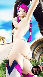 1girls big_ass breasts cat_girl erisa_(fortnite) fortnite pink_hair thenumbersdon'tlie rating:Explicit score:8 user:Headhunter20