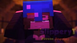 1girls 3d animated blue_eyes brown_hair flower_in_hair horny_female human_female humanoid jenny_belle_(slipperyt) jenny_odd_adventure mine-imator minecraft outside slipperyt solo tagme rating:Explicit score:262 user:Left4deadguy