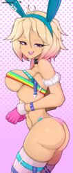 aitrellos big_ass big_breasts bikini bikini_bottom bunny_ears choker fortnite highwire_(fortnite) looking_at_viewer skimpy skimpy_clothes tagme rating:Questionable score:48 user:DestructoDan