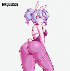  :o ass_focus cameltoe from_behind hatsune_miku large_ass looking_back mrquessos open_mouth playboy playboy_bunny playboy_bunny_costume playboy_bunny_leotard rabbit rabbit_ear rabbit_ears rabbit_girl rabbit_hole_(deco*27/caststation) rabbit_hole_(vocaloid) rabbit_humanoid rabbit_tail v-shaped_eyebrows vocaloid  rating:questionable score: user:bot