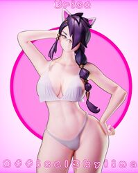 3d 3d_(artwork) big_breasts black_hair cat_ears catgirl erisa_(fortnite) fortnite officalskyline skyline thighs underwear white_panties wide_hips x_redeyes rating:Explicit score:69 user:beanos12