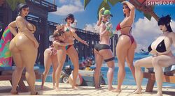 3d 6girls alternate_breast_size ass aviator_sunglasses beach big_ass big_breasts boardwalk_ruby_(fortnite) breasts charlotte_(fortnite) evie_(fortnite) fortnite fortnite:_save_the_world helsie_(fortnite) high_resolution highres huge_ass klombo_(fortnite) large_breasts looking_at_viewer machinist_mina outside pink-tinted_eyewear ruby_(fortnite) slayer_charlotte_(fortnite) sun sunglasses superhentaimaster9000 swimsuit sylvie_(fortnite) tinted_eyewear rating:Explicit score:147 user:Uwomay