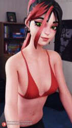 bra darkbahamuth fortnite helsie_(fortnite) lingerie petite pinup selfie small_breasts teenager video_games rating:Explicit score:65 user:Darkbahamuth