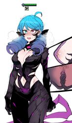 1girls black_hair blue_hair female_focus gwen_(league_of_legends) heterochromia league_of_legends living_clothes living_clothing long_hair medium_breasts mr.skull ratatatat74 riot_games teamfight_tactics tentacle_penetration tentacle_rape vaginal_penetration void_(league_of_legends) x-ray rating:Explicit score:340 user:Zabior