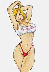 1girls 2023 curvy curvy_body curvy_female dc dc_comics ed_benes_studio hi_res huge_breasts justice_society_of_america karen_starr looking_at_viewer panties power_girl seductive_look short_hair voluptuous voluptuous_female rating:Explicit score:21 user:Dragon98