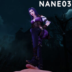 1boy 1girls 3d angry arcane arcane_caitlyn bootjob caitlyn_kiramman clothing female female_domination femdom footjob league_of_legends male nane03 nude nude_male penis shoejob stepped_on stepping_on_penis submissive submissive_male tagme tease teasing trample rating:Explicit score:30 user:Nane03