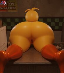 1girls 3d animatronic ass ass_focus big_ass big_butt bubble_butt dat_ass dumptruck_ass fat_ass female female_focus female_only feversfm five_nights_at_freddy's five_nights_at_freddy's_2 joints large_ass pussy solo solo_female solo_focus thick_ass thick_thighs thighs toy_chica_(fnaf) toy_chica_(love_taste) wide_hips yellow_body yellow_hair yellow_skin rating:Explicit score:161 user:HughthyDerg