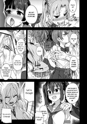 asanagi comic manga monochrome school_uniform schoolgirl rating:Explicit score:16 user:User92781