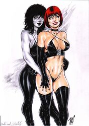 2023 black_hair curvy_female curvy_figure dc dc_comics death_(personification) death_of_the_endless ed_benes_studio female_focus female_only grim_reaper hi_res joe_lima looking_at_viewer queen_of_the_dead voluptuous voluptuous_female white_skin rating:Explicit score:12 user:Dragon98